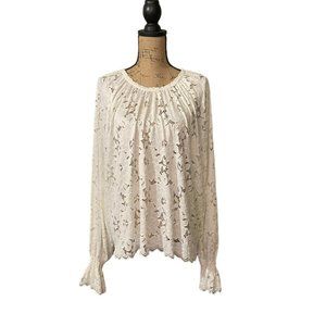 Free People Lace Blouse